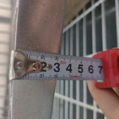 Anti corrosione su misura della grata d'acciaio bianca d'argento del metallo
