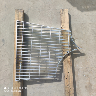 Alto piatto di griglia galvanizzato piano sopportante del metallo per la piattaforma della centrale elettrica