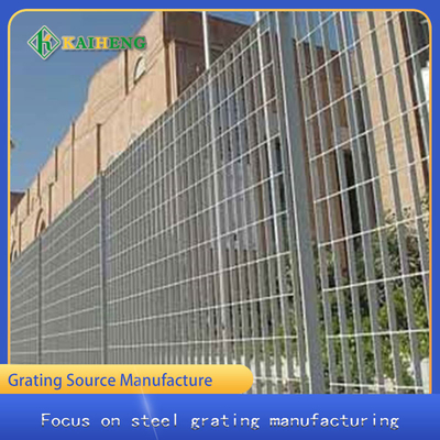 Spruzzatura di plastica di Mesh Metal Grate Fencing With del cavo a 1 pollici all'aperto ferroviario della strada