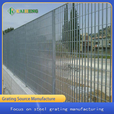 Spruzzatura di plastica di Mesh Metal Grate Fencing With del cavo a 1 pollici all'aperto ferroviario della strada
